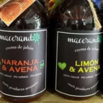 crema de jabón de naranja, crema de jabón de limón