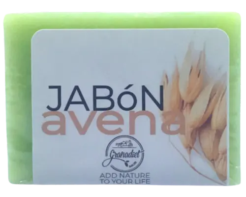 jabón de avena