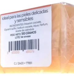 jabón de caléndula natural