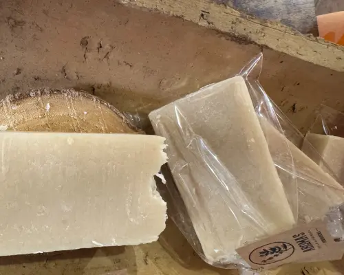 jabón de leche de burra