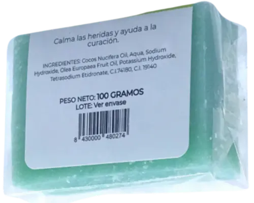 jabón de oliva en pastilla