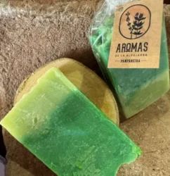 jabón de té verde