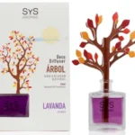 mikado en forma de árbol de lavanda