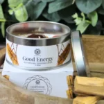 vela ritualizada palo santo