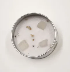 vela ritualizada salvia blanca aromas de la alpujarra