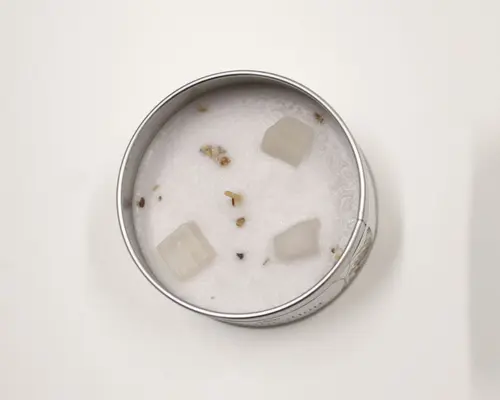 vela ritualizada salvia blanca aromas de la alpujarra