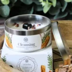 vela ritualizada sándalo