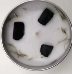 vela ritualizada sándalo aromas de la alpujarra