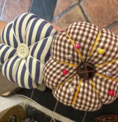 Alfileteros hechos a mano