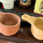 Cazoletas de barro quema incienso