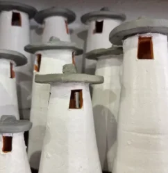 Chimeneas alpujarreñas de cerámica