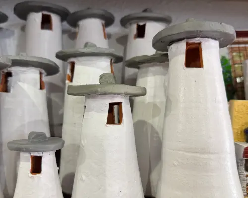 Chimeneas alpujarreñas de cerámica