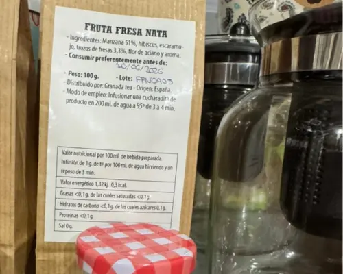 Infusión Nata Fresa