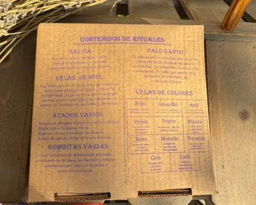 Rituales de la Protección contenidos