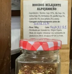 Rooibos Relajante Alpujarreño