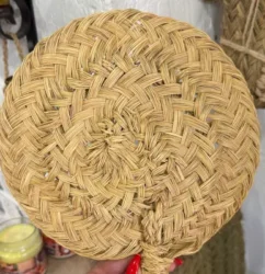 Soplador de chimenea de esparto