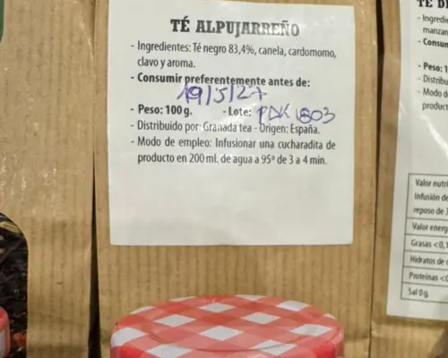 Té Negro Alpujarreño