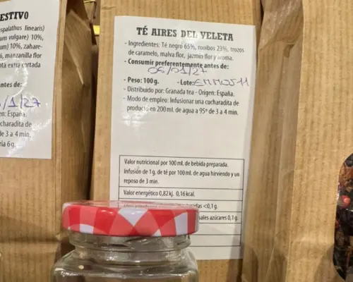 Té negro Aires del veleta
