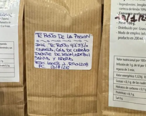 Té rojo de la pasión